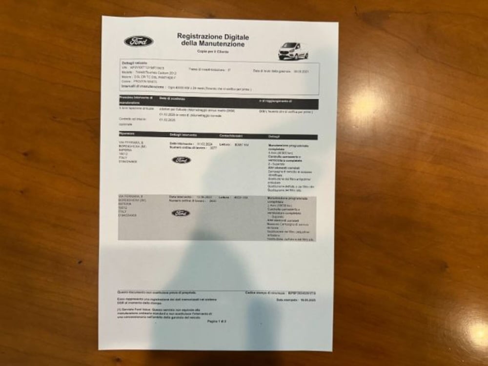 Ford Transit Custom Furgone usata a Cuneo (15)