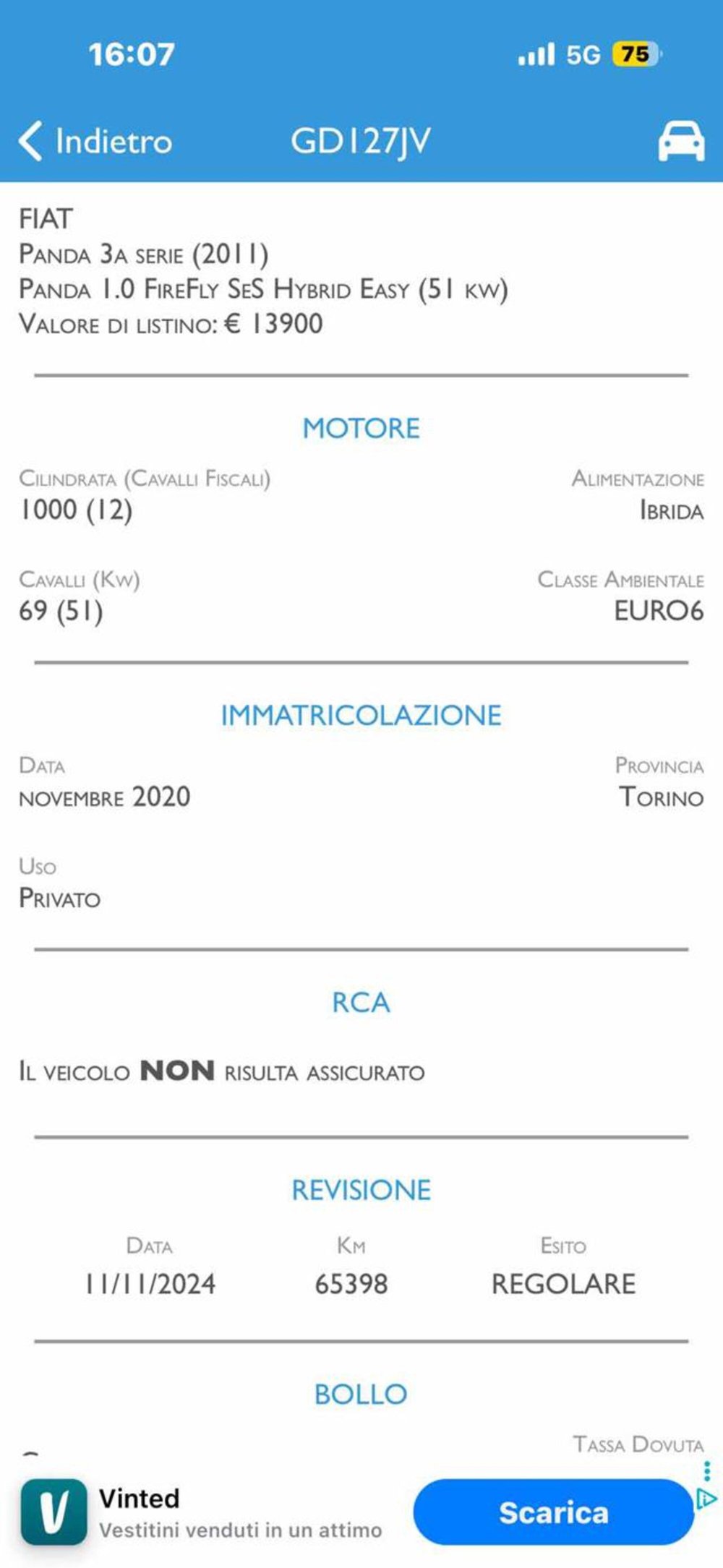 Fiat Panda usata a Pesaro-Urbino (7)