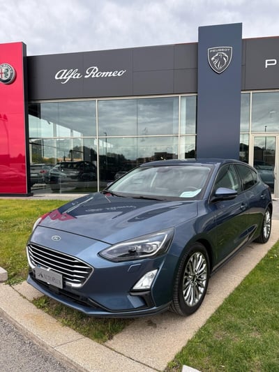 Ford Focus 1.0 EcoBoost 125 CV automatico 5p. Vignale Co-Pilot del 2018 usata a Olbia