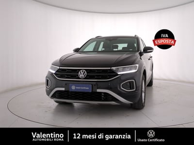 Volkswagen T-Roc 2.0 tdi Life 115cv del 2024 usata a Roma