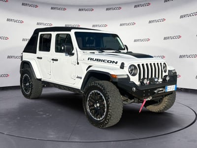 Jeep Wrangler Unlimited 2.0 PHEV ATX 4xe Rubicon del 2022 usata a Verona