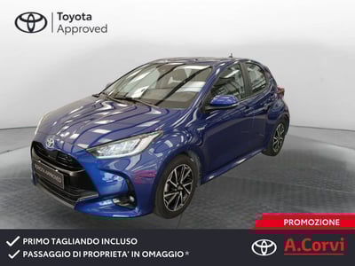 Toyota Yaris 1.5 Hybrid 5 porte Trend del 2021 usata a Frascati