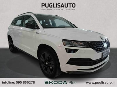 Skoda Karoq 1.6 TDI SCR DSG SportLine del 2019 usata a Belpasso
