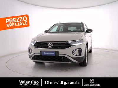 Volkswagen T-Roc 1.0 TSI Life del 2022 usata a Roma