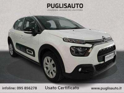Citroen C3 BlueHDi 100 S&amp;S Feel Pack del 2022 usata a Belpasso