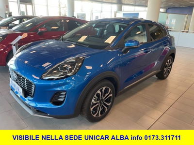 Ford Puma 1.0 EcoBoost Hybrid 125 CV S&amp;S aut. Titanium Design nuova a Alba