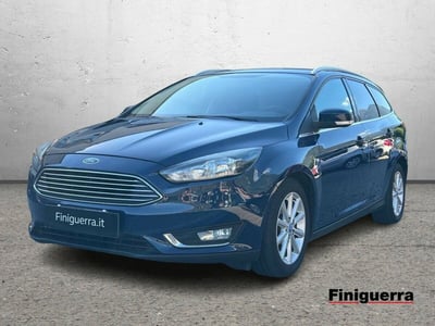 Ford Focus Station Wagon 1.5 TDCi 120 CV Start&amp;Stop SW Titanium del 2017 usata a Poggiridenti
