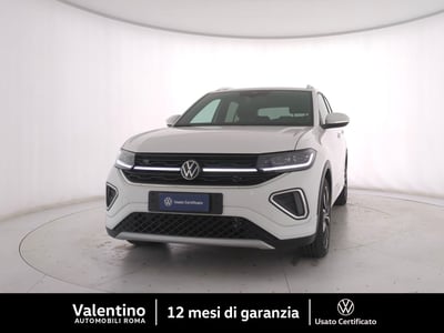 Volkswagen T-Cross 1.0 tsi R-Line 115cv dsg del 2024 usata a Roma
