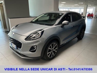Ford Puma 1.0 EcoBoost Hybrid 125 CV S&amp;S aut. Titanium Design del 2021 usata a Alba
