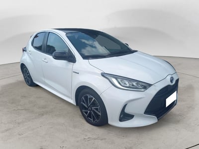 Toyota Yaris 1.5 Hybrid 5 porte Lounge del 2020 usata a Brescia