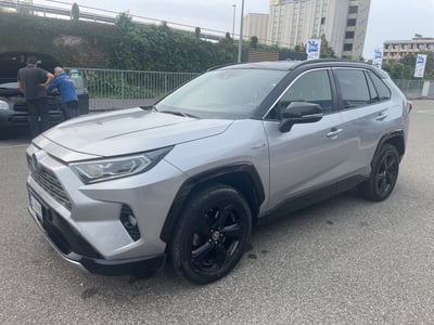 Toyota Rav4 HV (218CV) E-CVT 2WD Style del 2021 usata a Piacenza