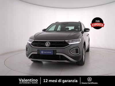 Volkswagen T-Roc 2.0 tdi Life 115cv del 2024 usata a Roma