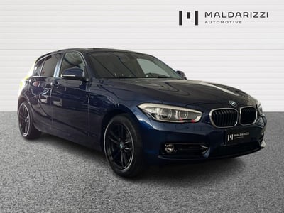 BMW Serie 1 116d auto del 2018 usata a Lecce