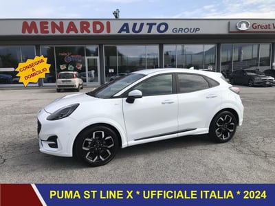 Ford Puma 1.0 EcoBoost Hybrid 125 CV S&amp;S aut. ST-Line X del 2024 usata a Bernezzo