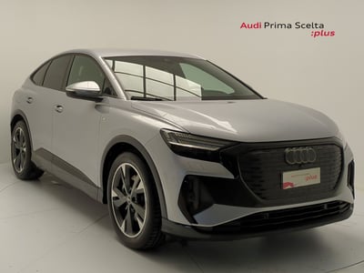 Audi Q4 Sportback Q4 45 e-tron quattro S line edition del 2024 usata a Pratola Serra
