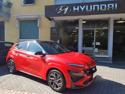 Hyundai Kona 1.0 T-GDI Hybrid 48V iMT NLine del 2021 usata a Parma