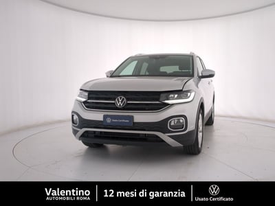 Volkswagen T-Cross 1.0 TSI 110 CV DSG Advanced del 2022 usata a Roma