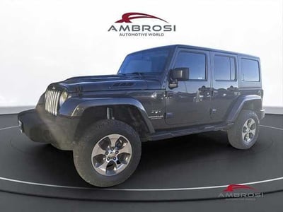 Jeep Wrangler Unlimited 2.8 CRD DPF Sahara Auto del 2018 usata a Corciano