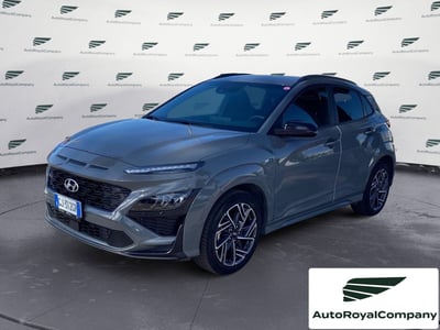 Hyundai Kona 1.0 T-GDI Hybrid 48V iMT NLine del 2022 usata a Roma