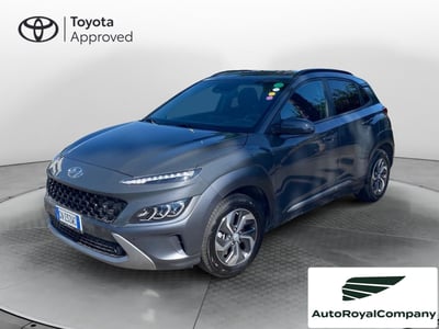 Hyundai Kona HEV 1.6 DCT XLine del 2023 usata a Roma