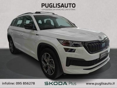 Skoda Kodiaq 2.0 TDI EVO SCR 4x4 DSG 7 posti Sportline del 2024 usata a Belpasso