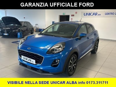 Ford Puma 1.0 EcoBoost Hybrid 125 CV S&amp;S aut. Titanium Design del 2022 usata a Alba