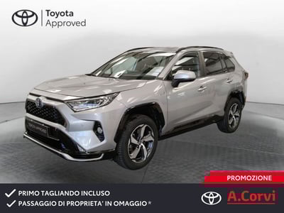 Toyota Rav4 vvt-ie phev More Dynamic awd-i e-cvt del 2021 usata a Genzano di Roma