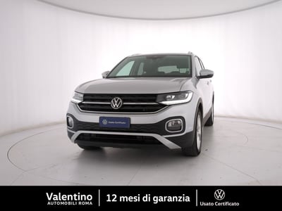 Volkswagen T-Cross 1.0 TSI 110 CV DSG Advanced del 2022 usata a Roma