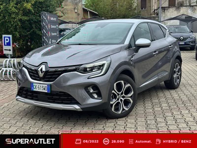 Renault Captur 1.6 full hybrid Techno 145cv auto del 2022 usata a Vigevano