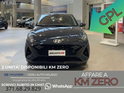 Hyundai i10 1.0 Gpl Connectline 61cv nuova a Milano