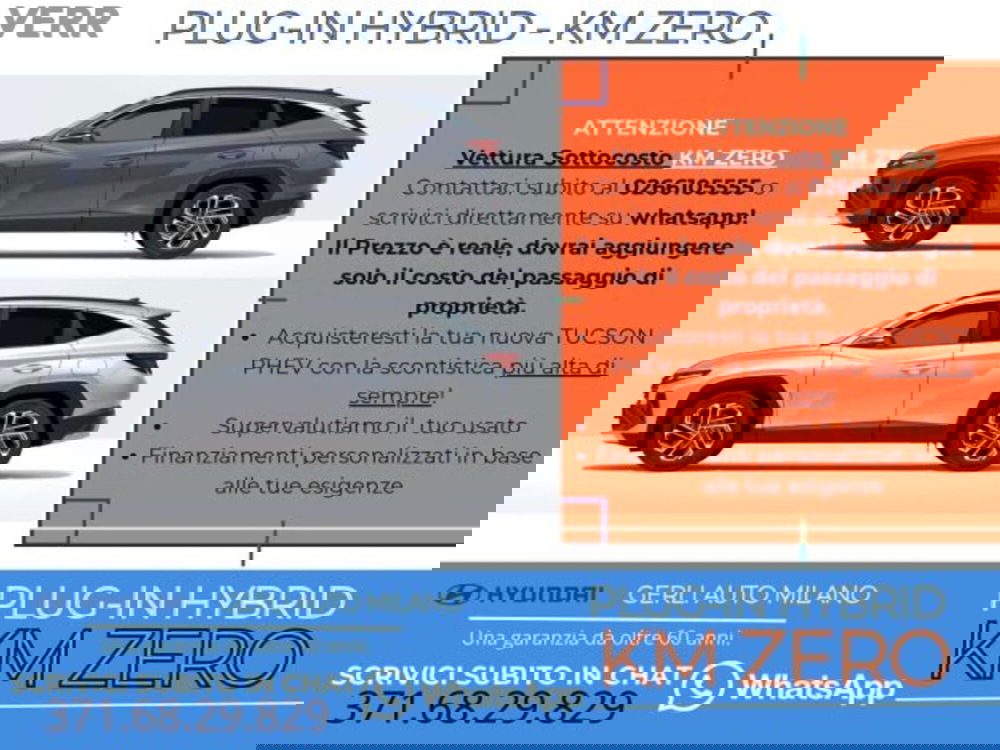 Hyundai Tucson nuova a Milano