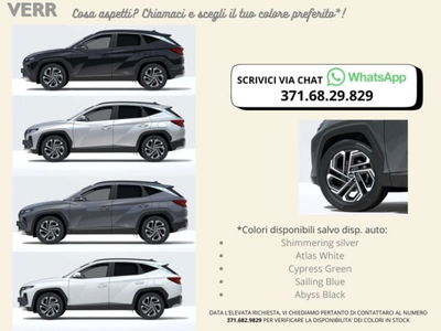 Hyundai Tucson 1.6 t-gdi 48V Exellence 2wd dct nuova a Milano