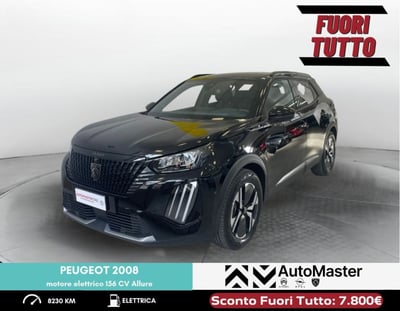Peugeot 2008 motore elettrico 136 CV Allure Pack del 2025 usata a Ferrara