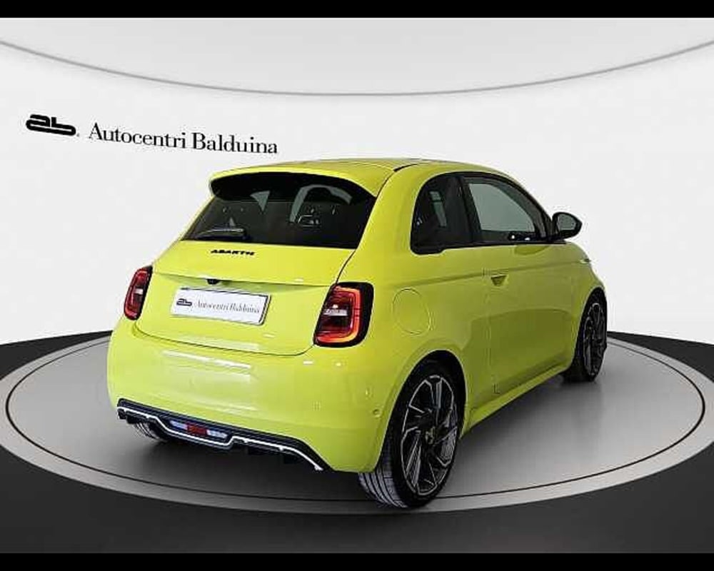 Abarth 500e Cabrio usata a Roma (4)