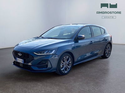 Ford Focus 1.0t ecoboost h ST-Line X 125cv del 2023 usata a Milano