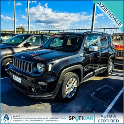Jeep Renegade 1.3 T4 190CV PHEV 4xe AT6 Limited del 2021 usata a Sassari