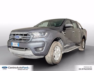 Ford Ranger Pick-up Ranger 2.0 TDCi 213CV DC Limited 5 posti del 2022 usata a Albano Laziale