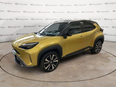 Toyota Yaris Cross 1.5 Hybrid 5p. E-CVT AWD-i Premiere del 2021 usata a Albano Vercellese