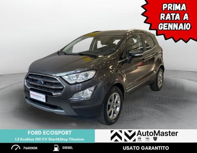 Ford EcoSport 1.5 Ecoblue 100 CV Start&amp;Stop Titanium del 2019 usata a Ferrara