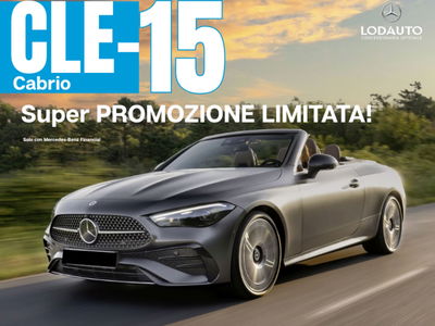 Mercedes-Benz CLE Cabrio 220 d AMG Line Advanced Plus auto nuova a Verdellino