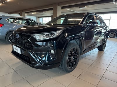 Toyota Rav4 HV (218CV) E-CVT 2WD Black Edition del 2021 usata a Messina