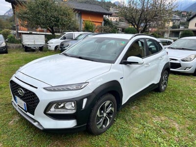 Hyundai Kona HEV 1.6 DCT XTech del 2021 usata a Montecrestese