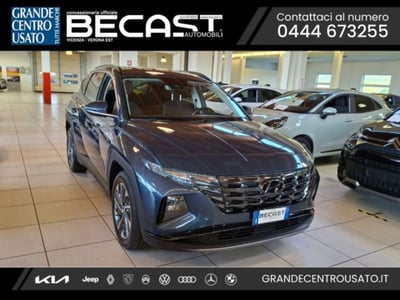 Hyundai Tucson 1.6 crdi 48V Xline 2wd dct del 2023 usata a Brendola