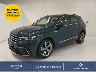Volkswagen Tiguan 2.0 TDI 150 CV SCR DSG 4MOTION R-Line del 2023 usata a Catanzaro