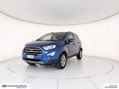 Ford EcoSport 1.5 Ecoblue 100 CV Start&amp;Stop Plus del 2018 usata a Albano Laziale