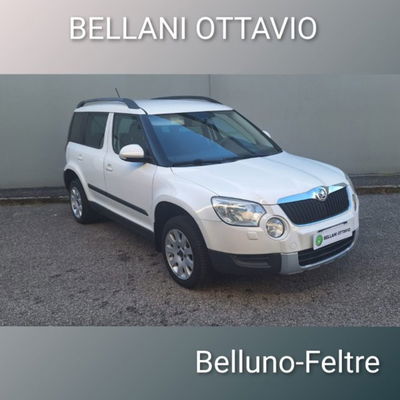 Skoda Yeti 2.0 TDI CR 110CV 4x4 Adventure del 2011 usata a Feltre