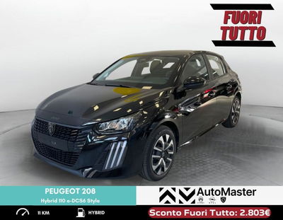 Peugeot 208 1.2 hybrid Style 110cv e-dcs 6 nuova a Ferrara