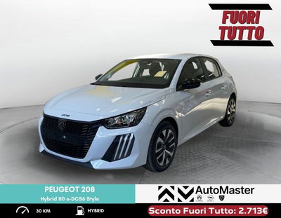 Peugeot 208 1.2 hybrid Style 110cv e-dcs 6 nuova a Ferrara