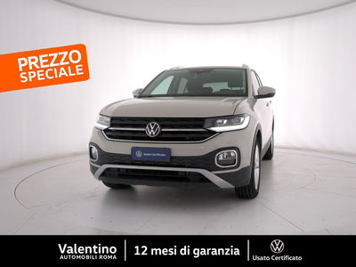 Volkswagen T-Cross 1.0 TSI 110 CV DSG Advanced del 2022 usata a Roma