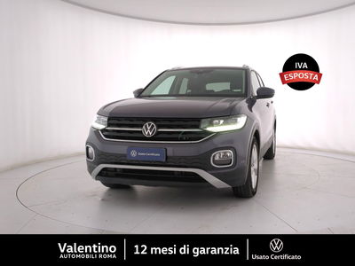 Volkswagen T-Cross 1.0 TSI 110 CV DSG Advanced del 2022 usata a Roma